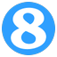 直播吧 logo